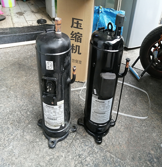紫金中央空调压缩机的更换维修